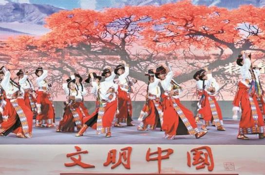 精神火炬映山河 文明新风润高原 ——2025年“文明中国”主题采访报道启动仪式侧记